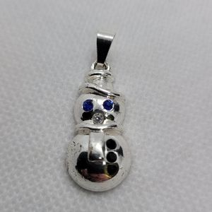 Snowman charm